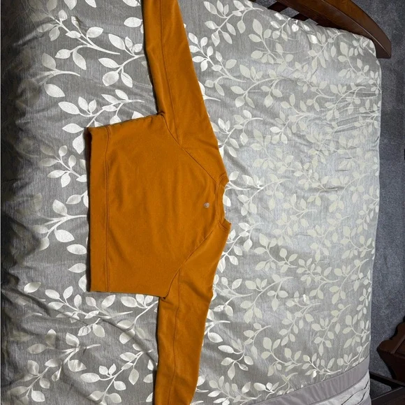 Born Primitive Vibrant Orange Crop Sweatshirt - Picture 3 of 4